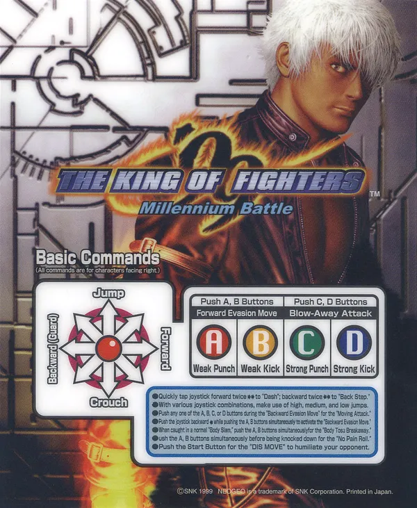 King of Fighters '99 mini marquee